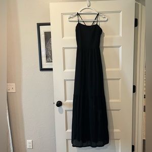Black maxi sundress